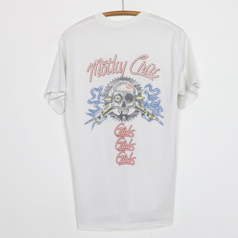 1987 Motley Crue Girls Girls Girls California Tour Shirt