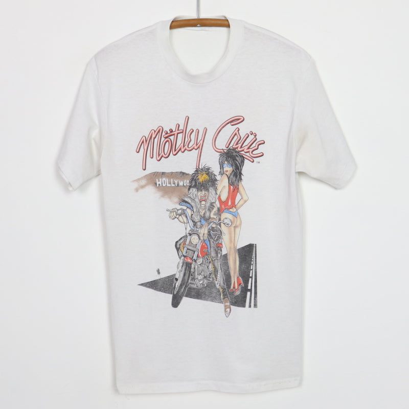1987 Motley Crue Girls Girls Girls California Tour Shirt