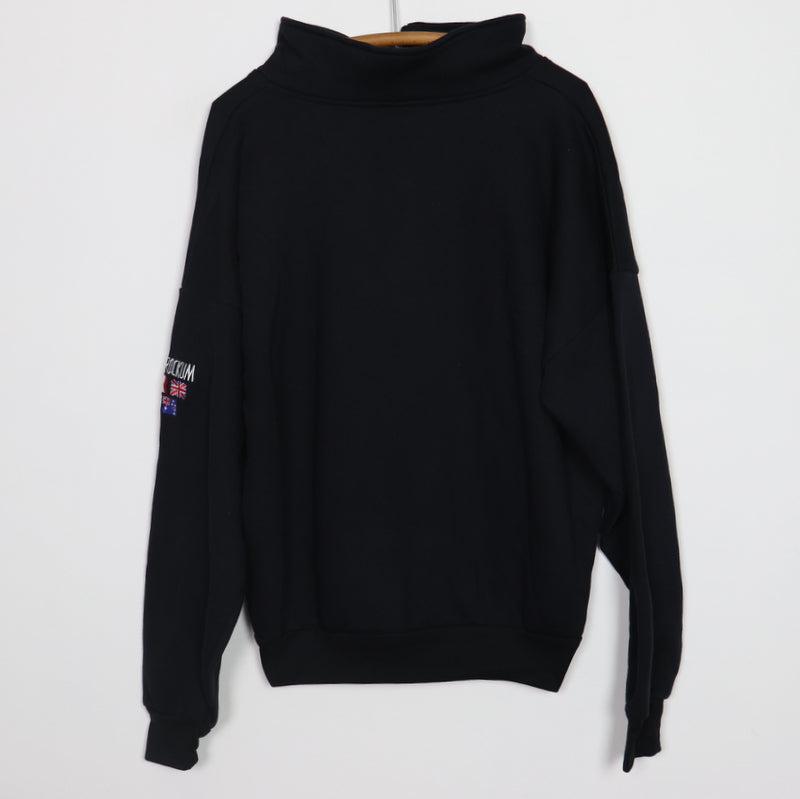 1989 Rolling Stones Steel Wheels Crew Pull Over Zip Sweatshirt