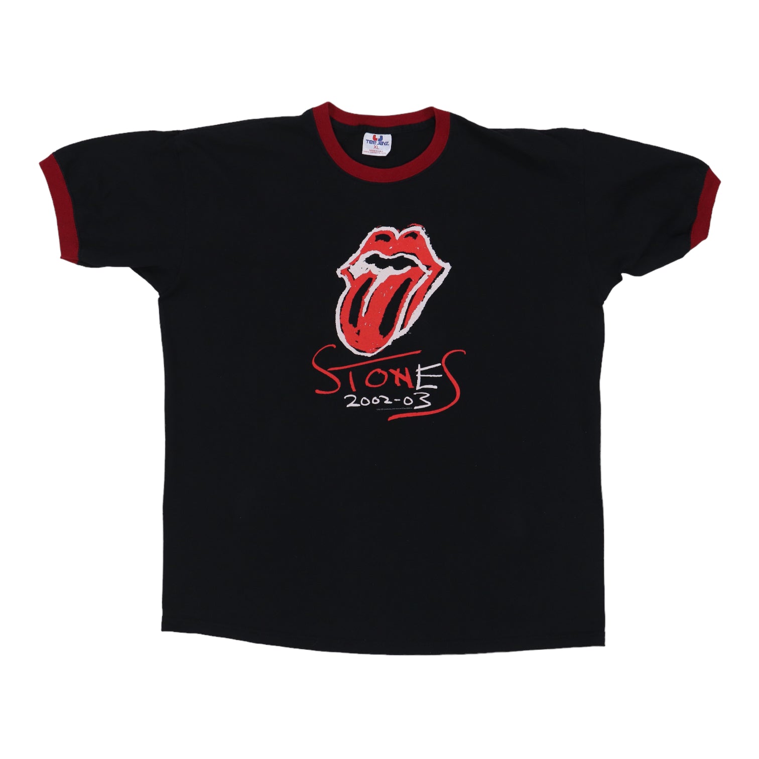 2002 Rolling Stones Tour Shirt | Authentic Vintage Tee – WyCo Vintage