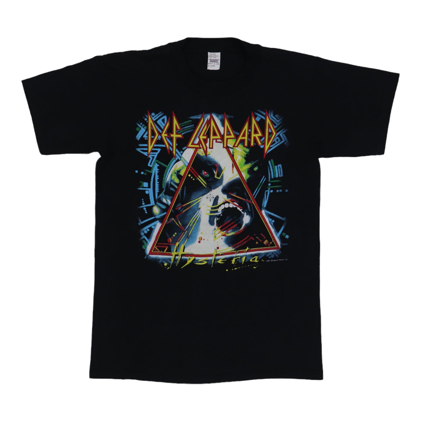 1987 Def Leppard Hysteria Tour Shirt