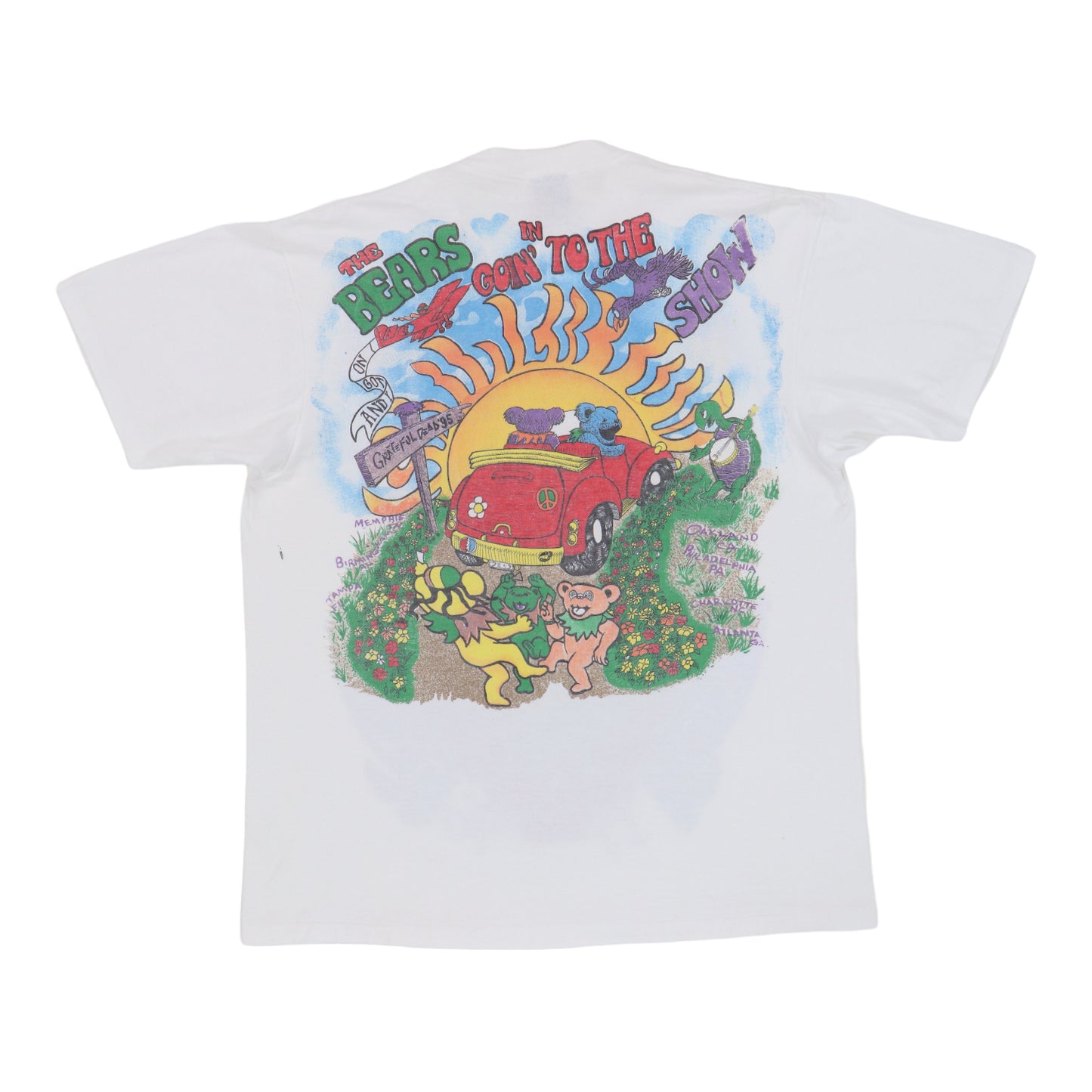 1995 Grateful Dead Spring Tour Shirt