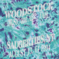 1994 Woodstock Music and Art Fair Tie Concert Dye Shirt