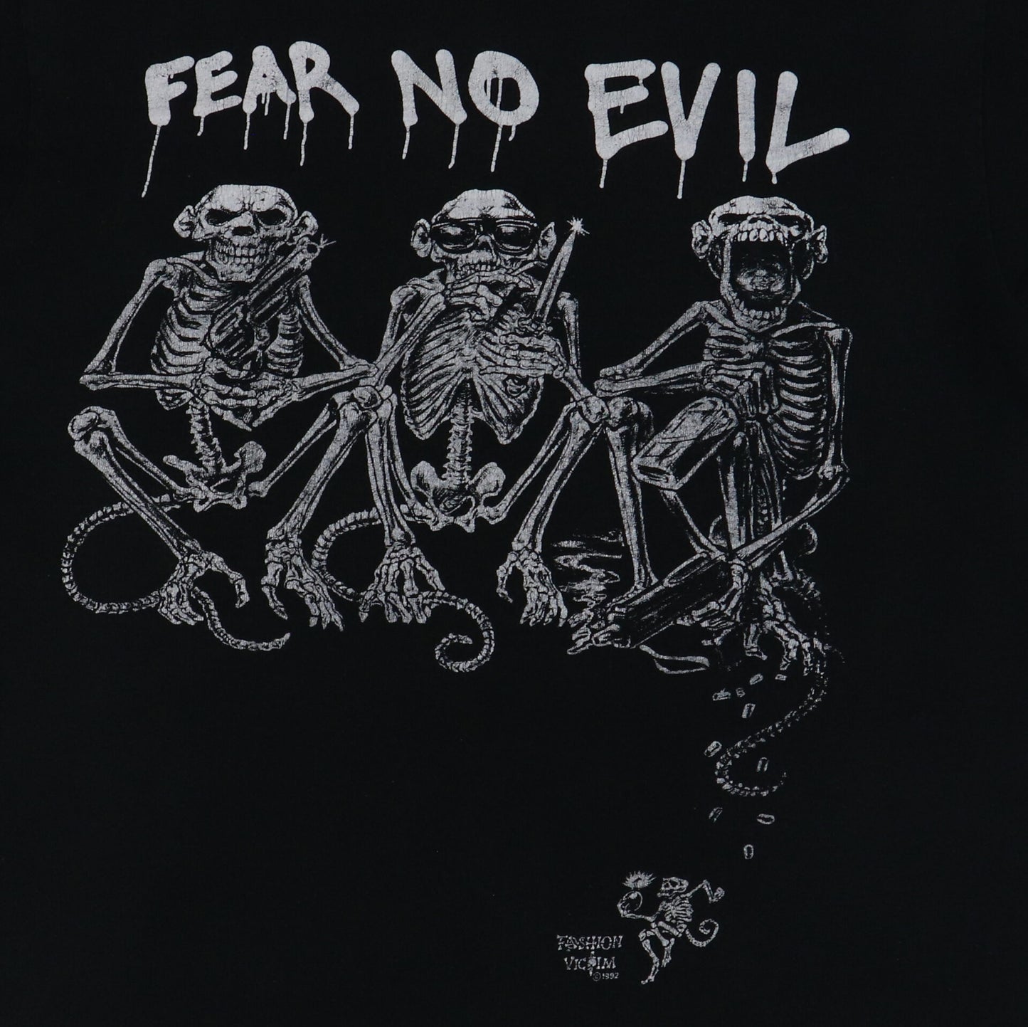 1992 Fear No Evil Fashion Victim Shirt