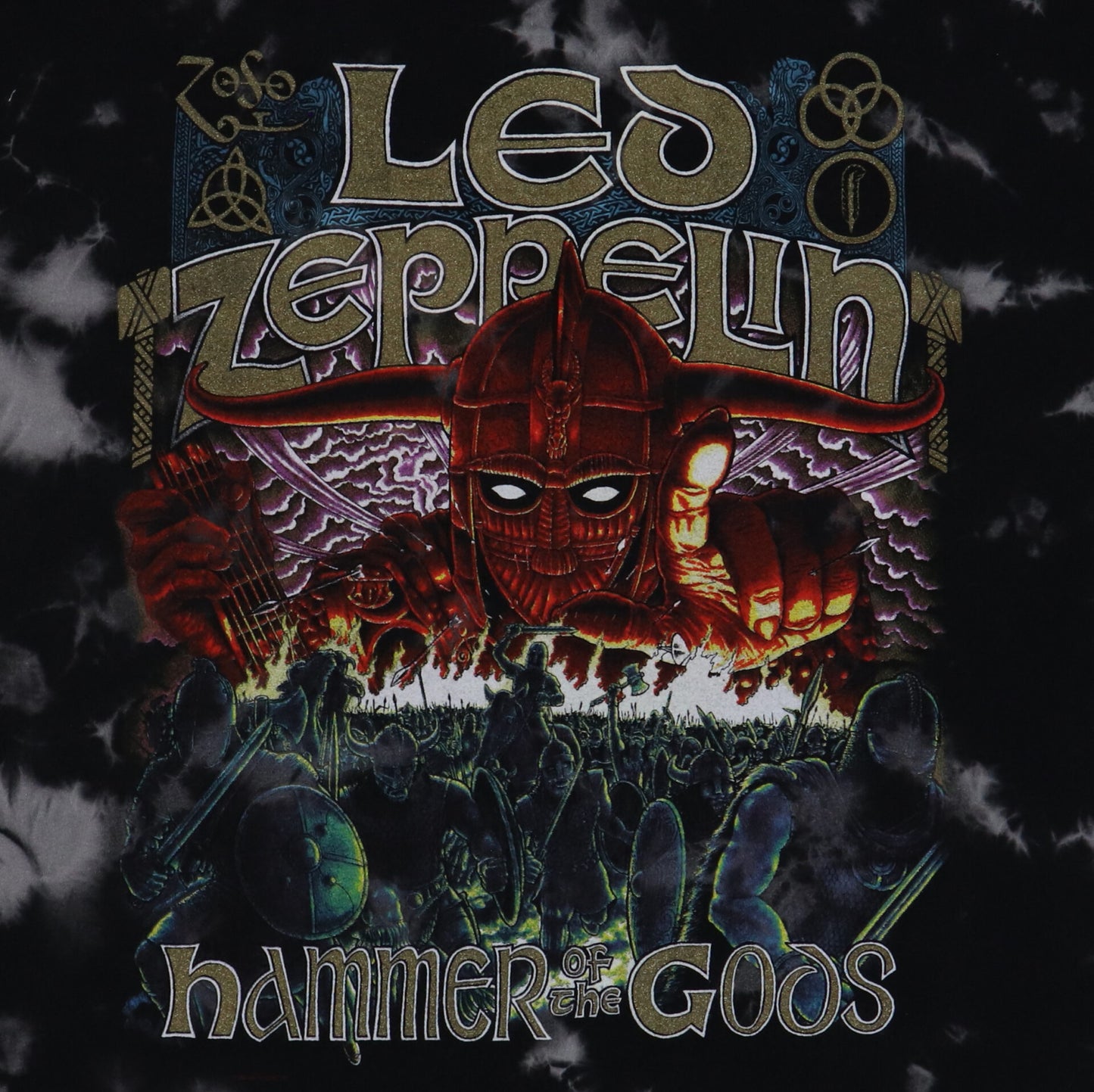 1999 Led Zeppelin Hammer Of The Gods Shirt