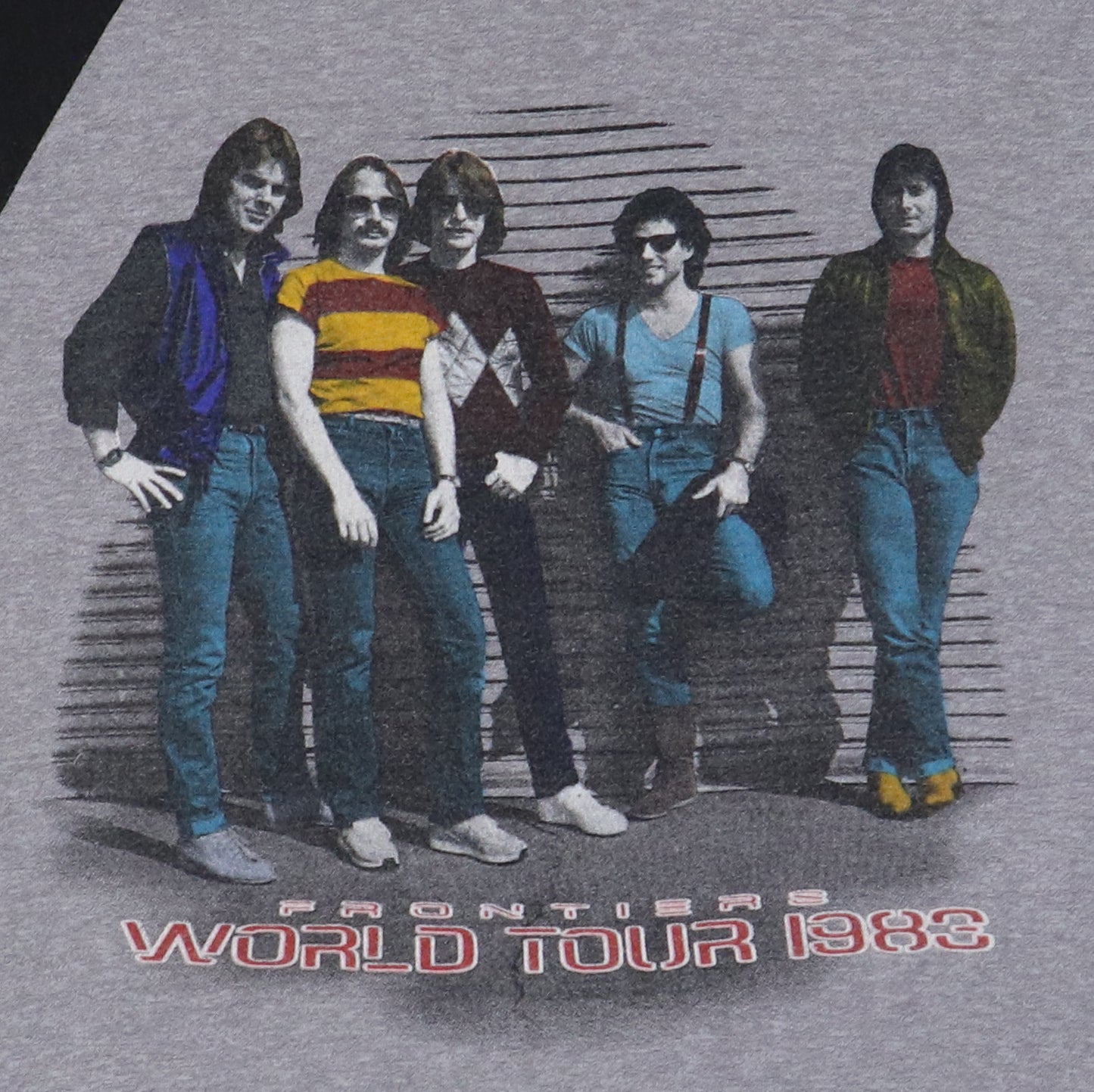 1983 Journey Frontiers Tour Jersey Shirt