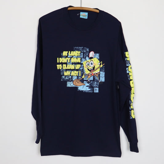 2001 SpongeBob SquarePants Long Sleeve Shirt