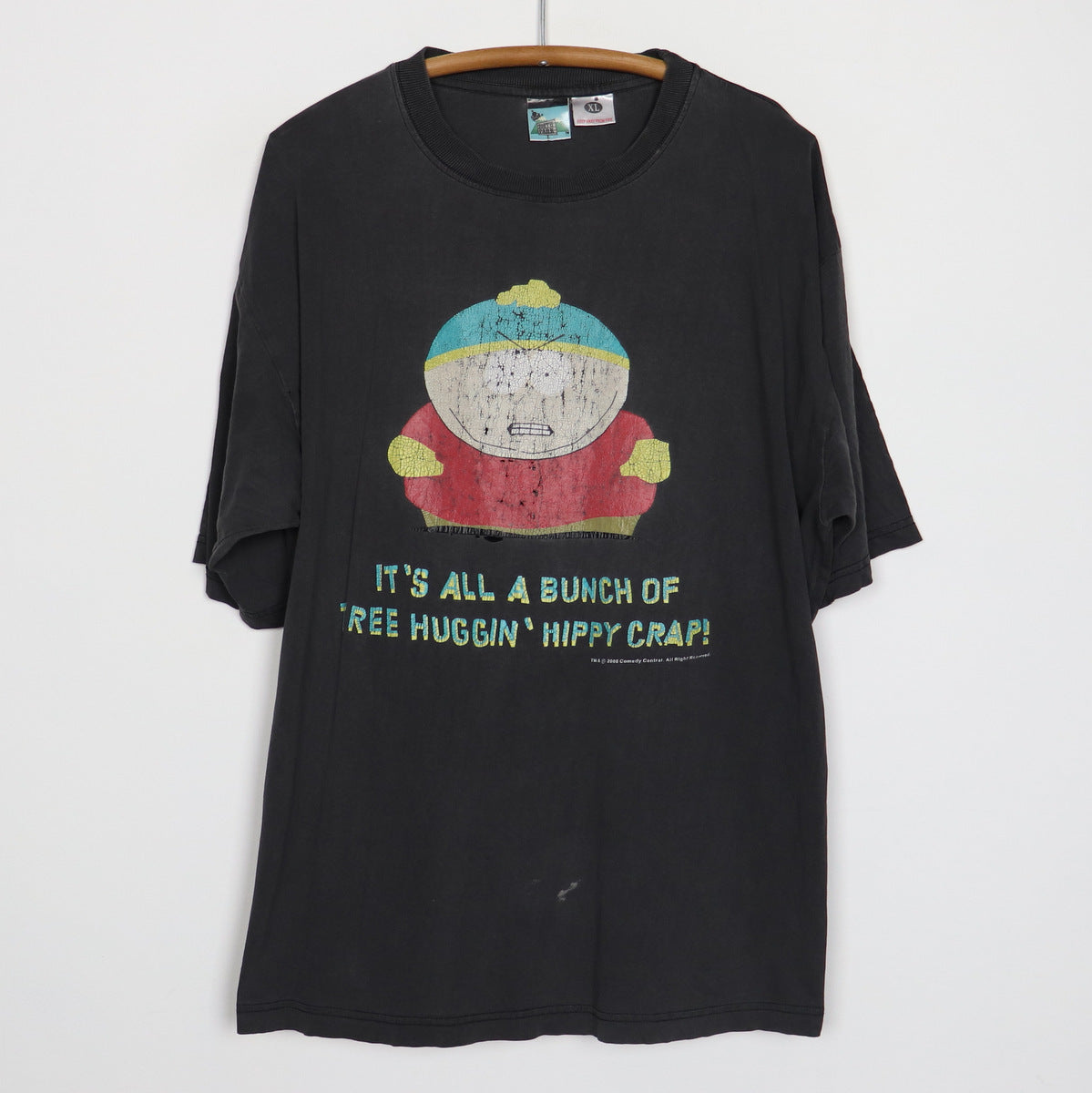 2000 South Park Eric Cartman Hippy Crap Shirt