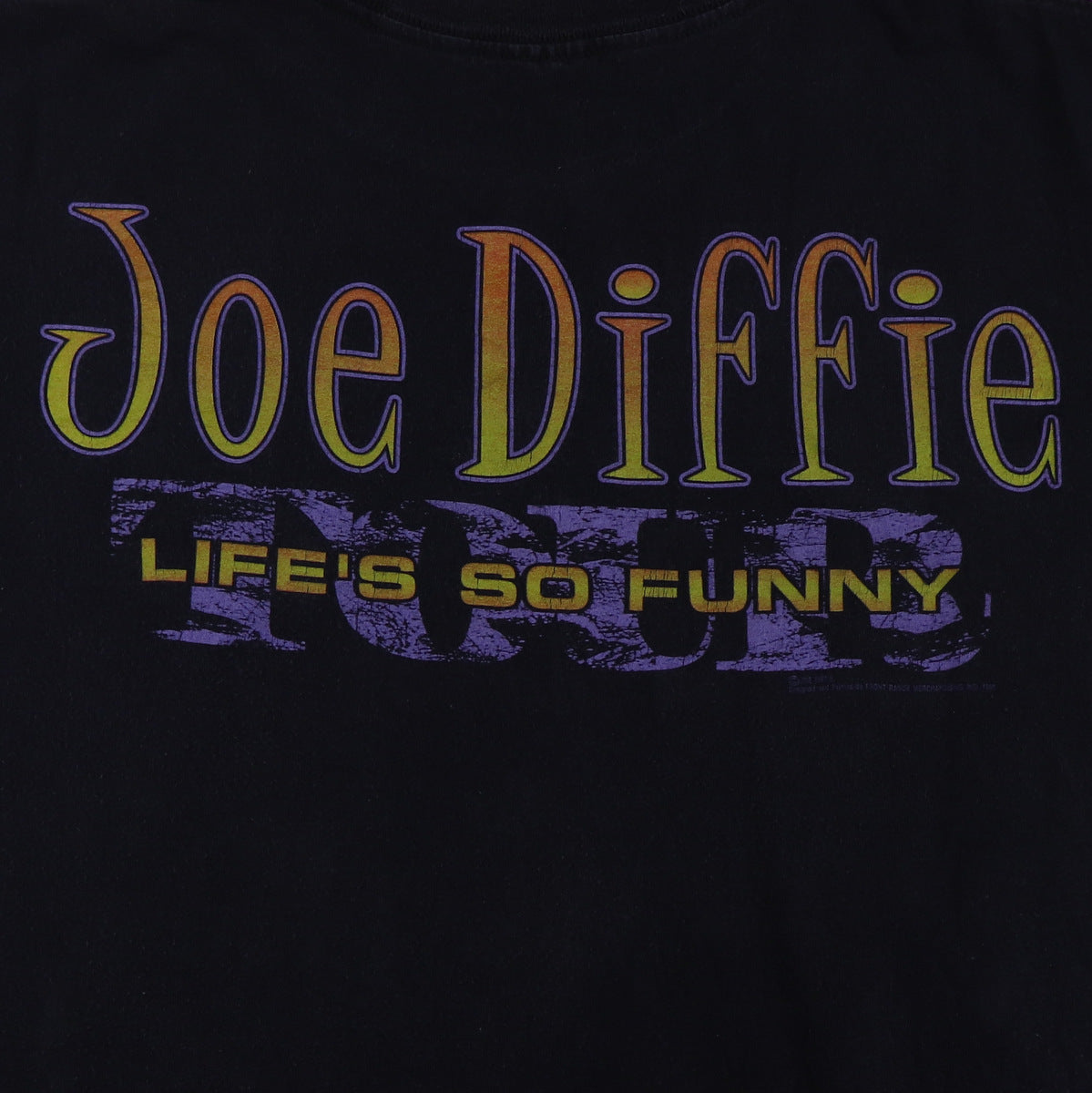 1996 Joe Diffie Life's So Funny Tour Shirt