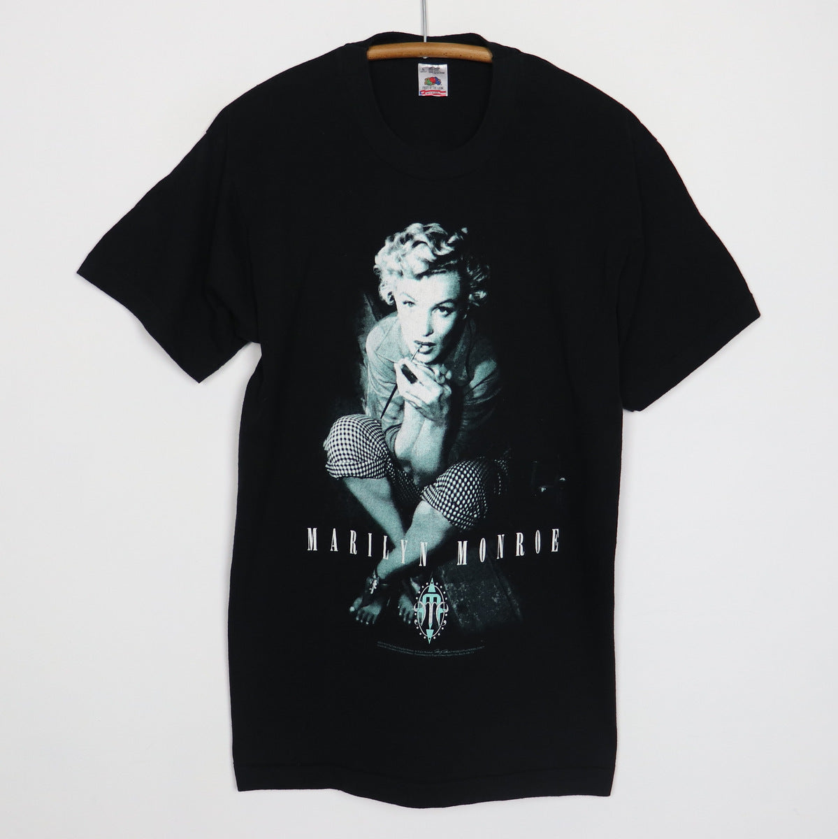 1995 Marilyn Monroe HOLLYWOOD Tシャツ　XL 1995 Marilyn Monroe Hollywood Shirt – WyCo Vintage