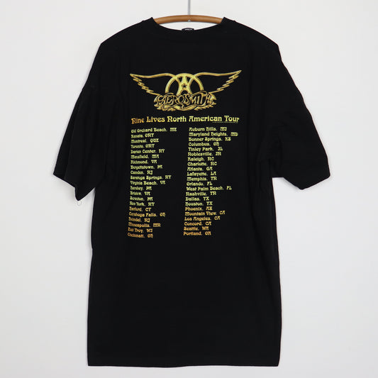 1997 Aerosmith Nine Lives North American Tour Shirt