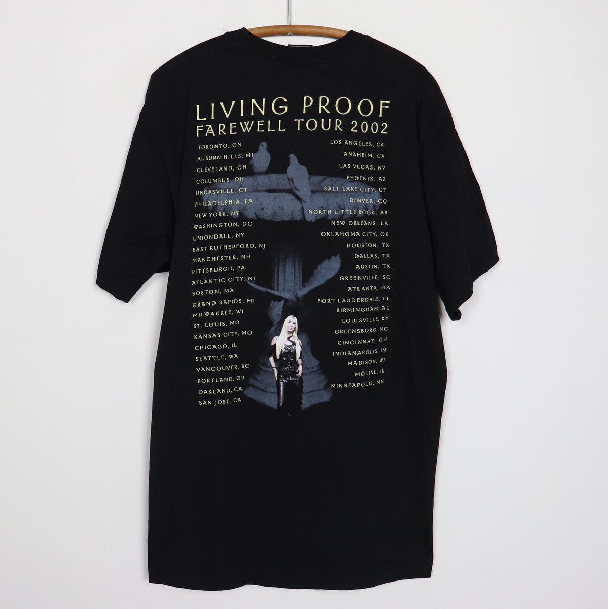 2002 Cher Living Proof Tour Shirt
