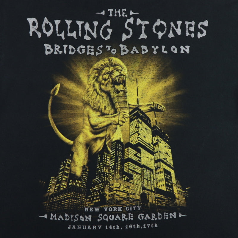 1997 Rolling Stones Bridges To Babylon Madison Square Garden Concert Shirt