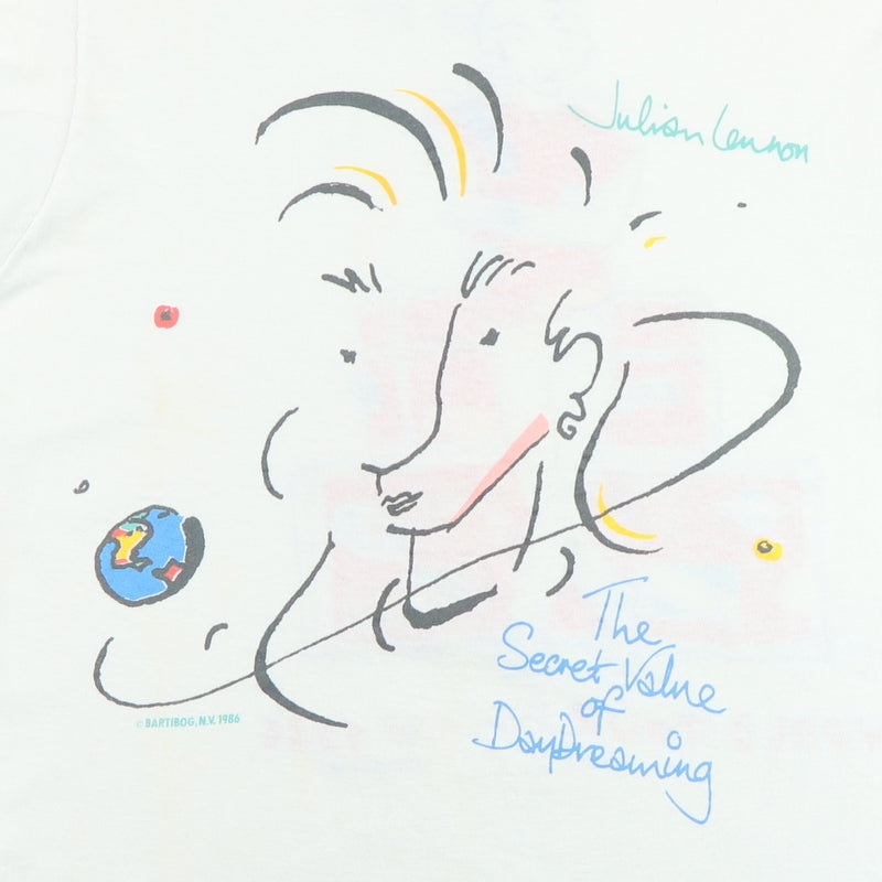 1986 Julian Lennon The Secret Value Of Day Dreaming World Tour Shirt