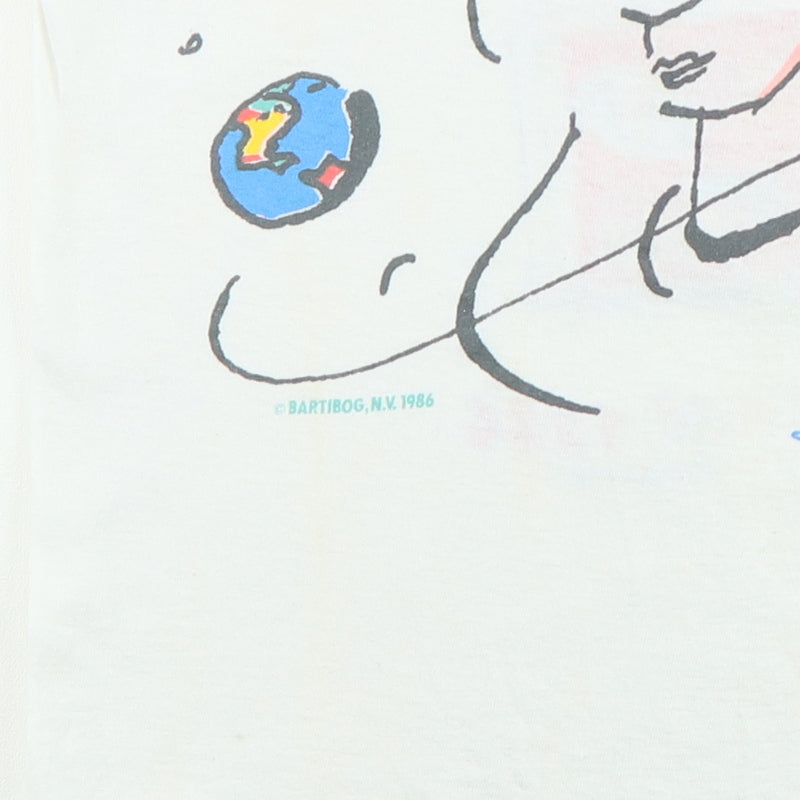 1986 Julian Lennon The Secret Value Of Day Dreaming World Tour Shirt