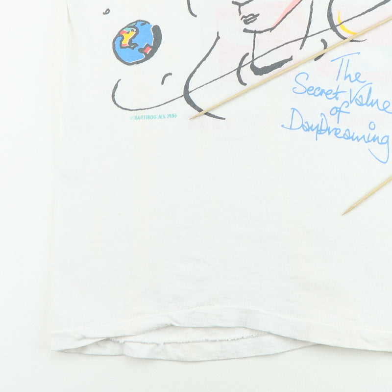 1986 Julian Lennon The Secret Value Of Day Dreaming World Tour Shirt