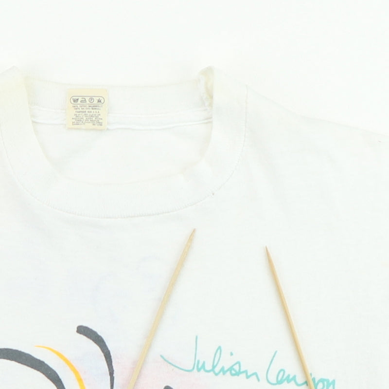 1986 Julian Lennon The Secret Value Of Day Dreaming World Tour Shirt