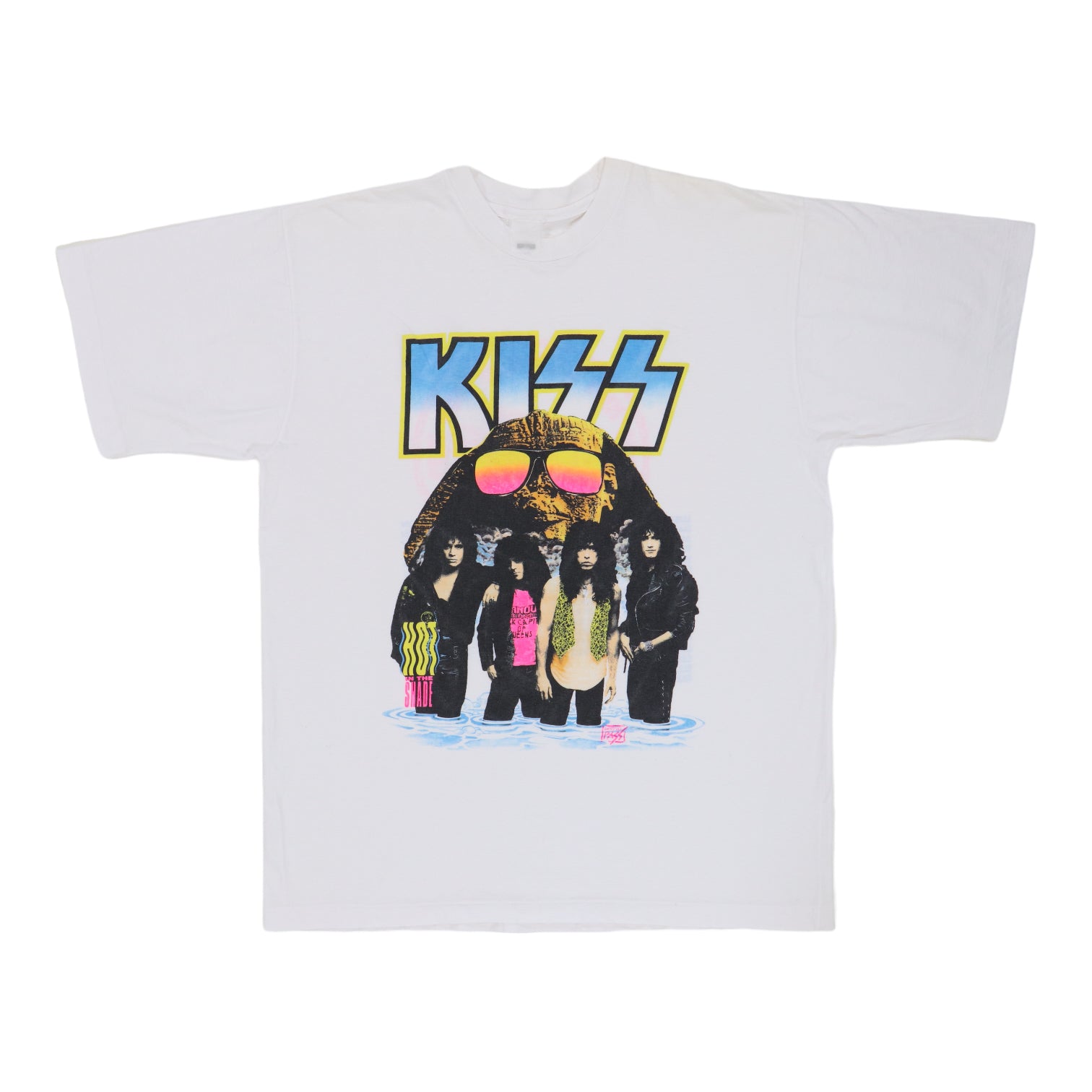 1990 Kiss Hot In The Shade Tour Shirt – WyCo Vintage