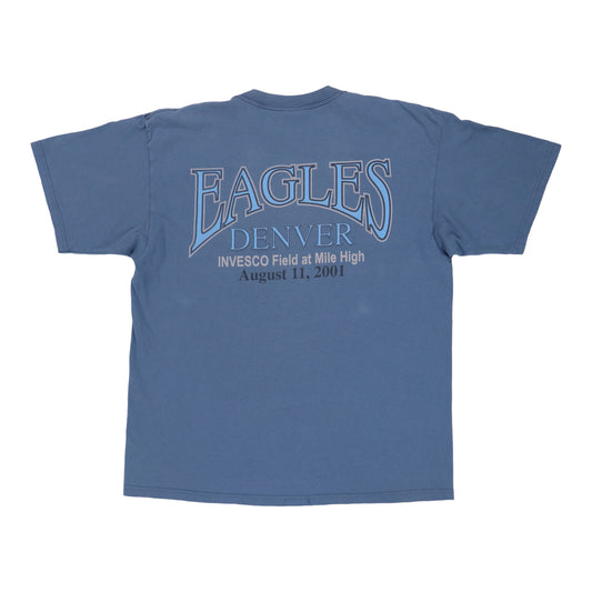 2001 Eagles Denver Concert Shirt
