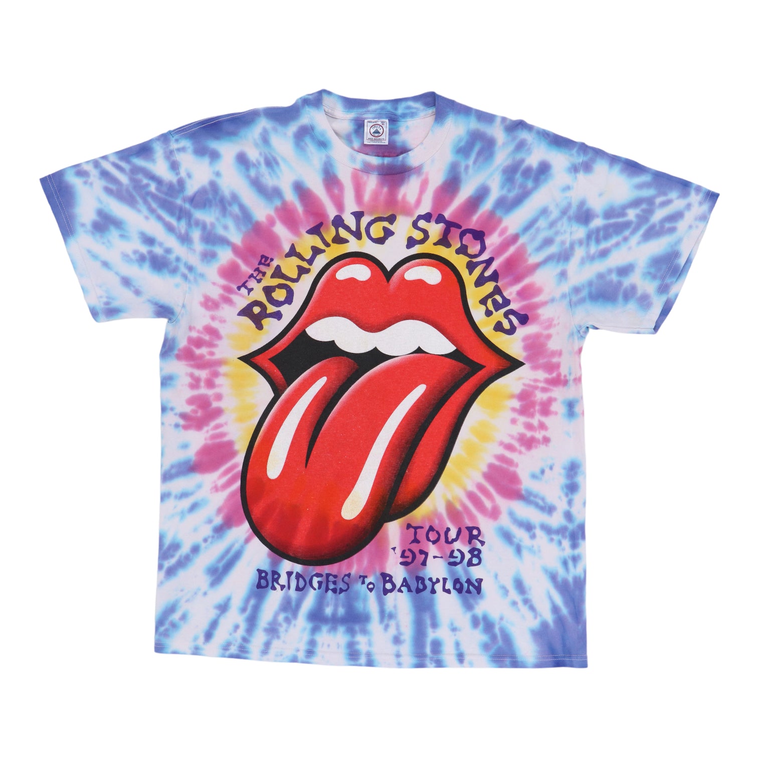 ROLLING STONES 1997World tour Tシャツ 1997 Rolling Stones Bridges To Babylon Tour Shirt | Authentic