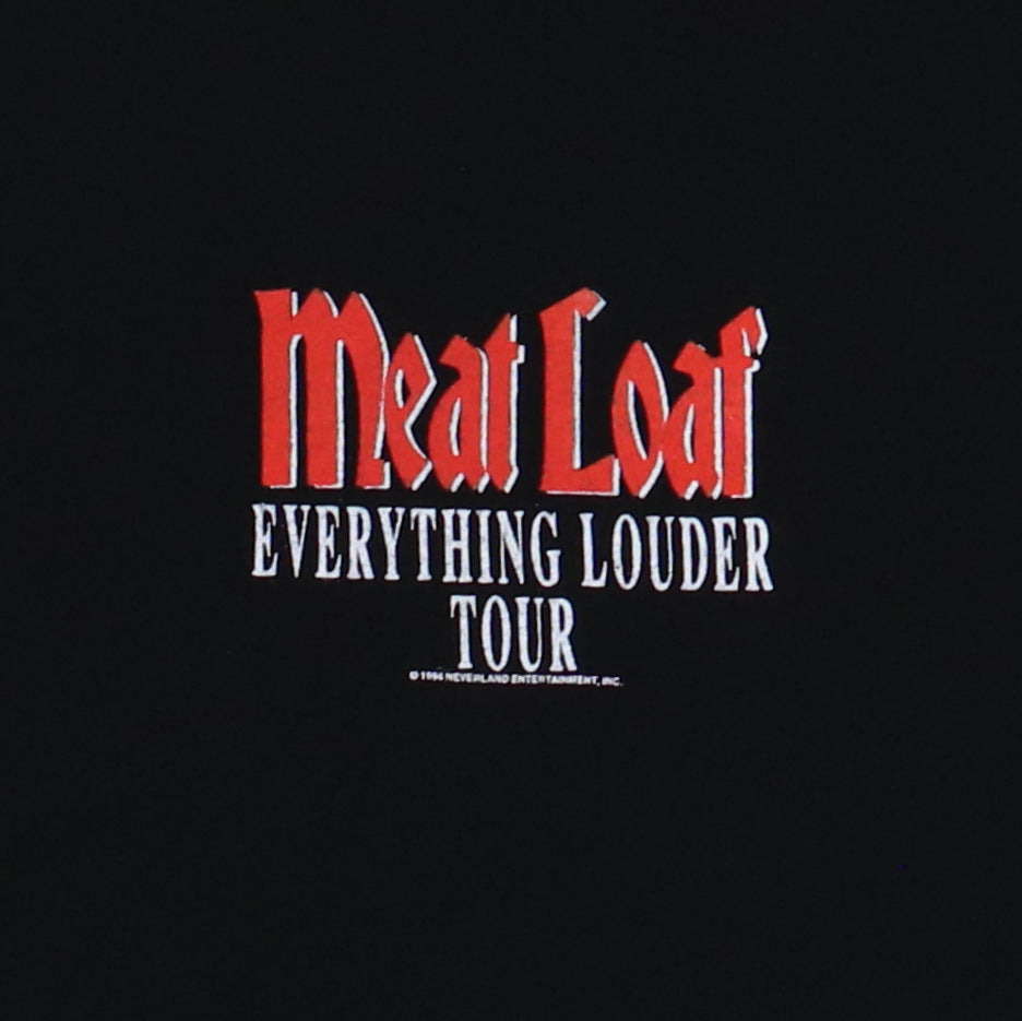 1994 Meat Loaf Everything Louder Tour Crew Shirt