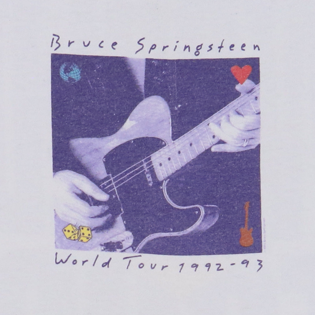 1992 Bruce Springsteen World Tour Shirt
