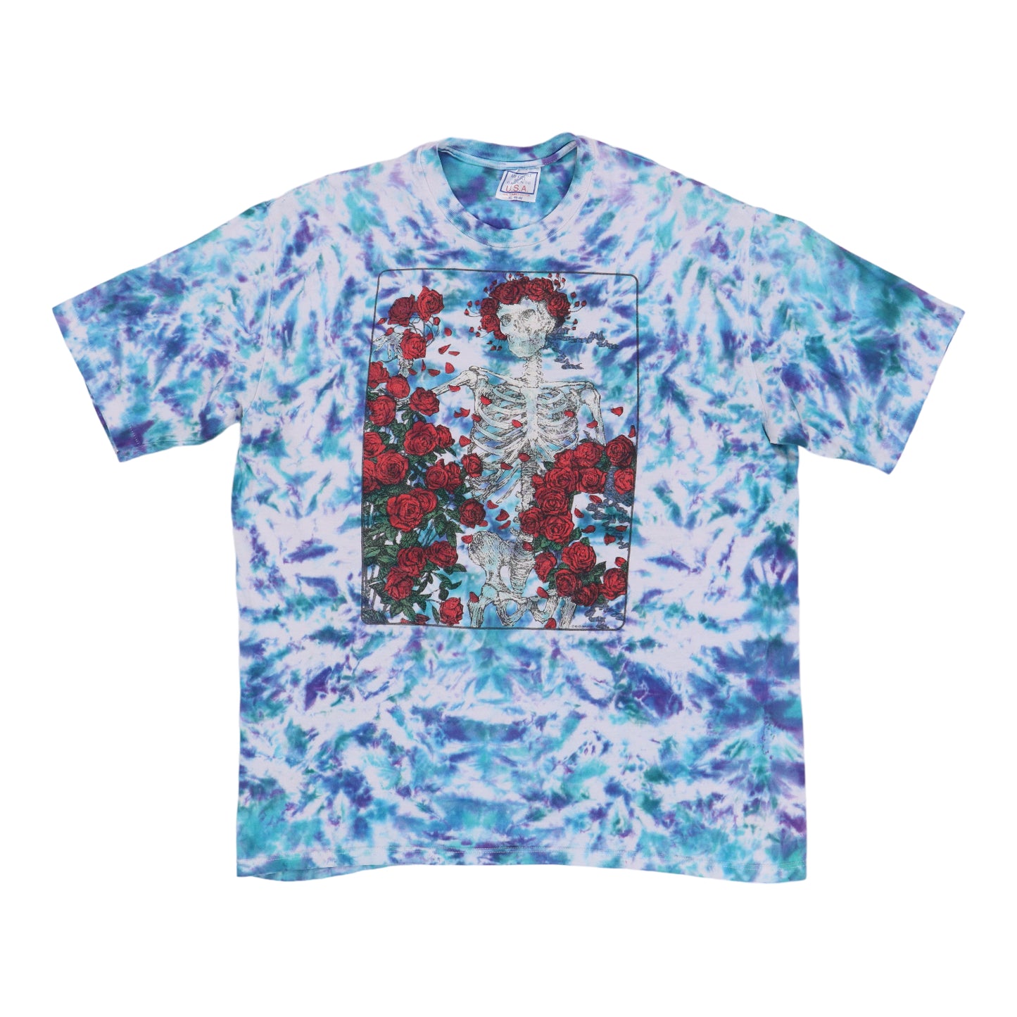 1990s Grateful Dead Bertha Tie Dye Shirt