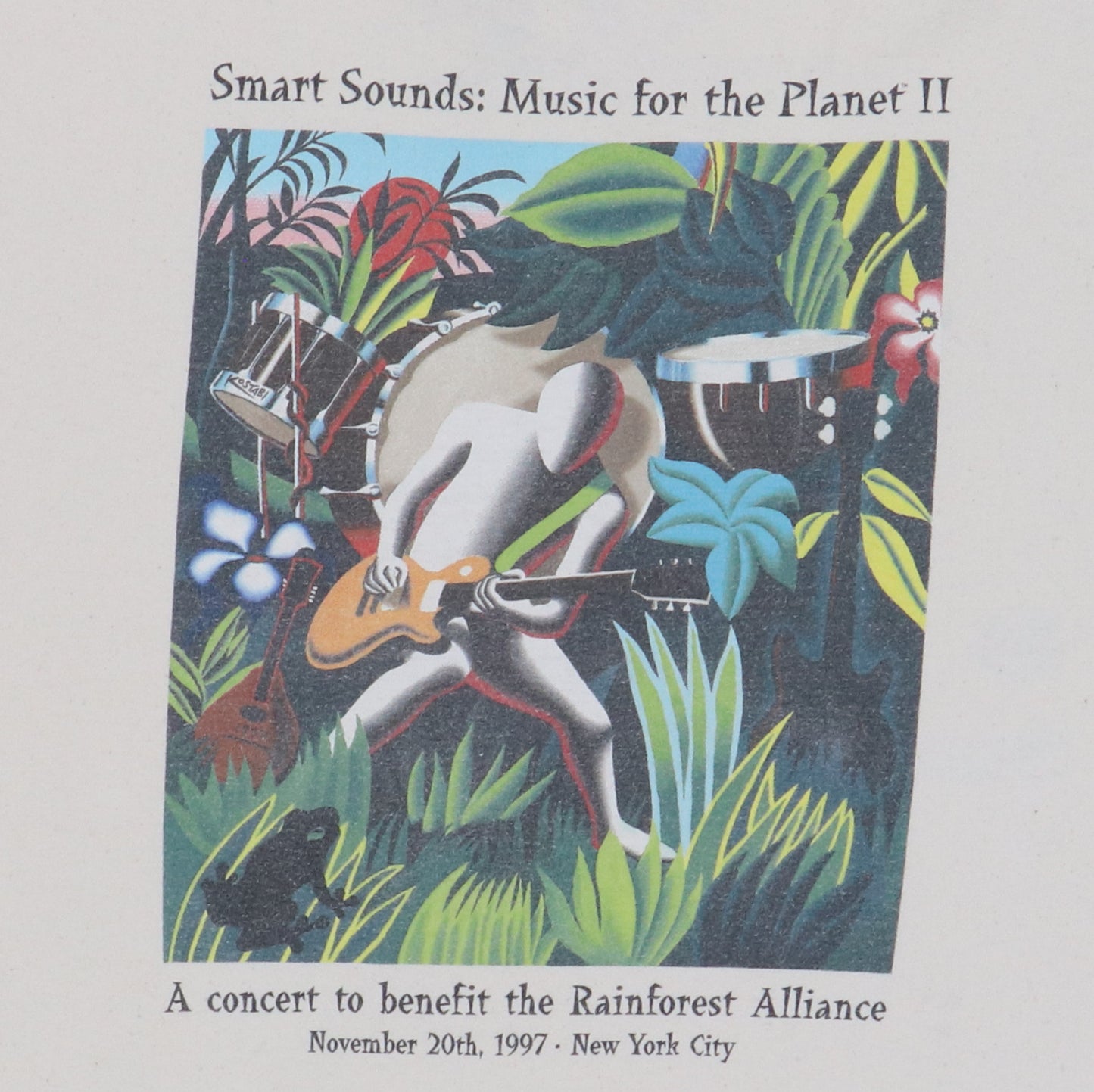 1997 Smart Sounds Music For The Planet Benefit Shirt