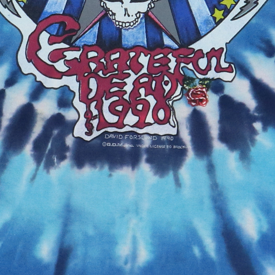 1990 Grateful Dead Twenty Five Years Tie Dye Shirt