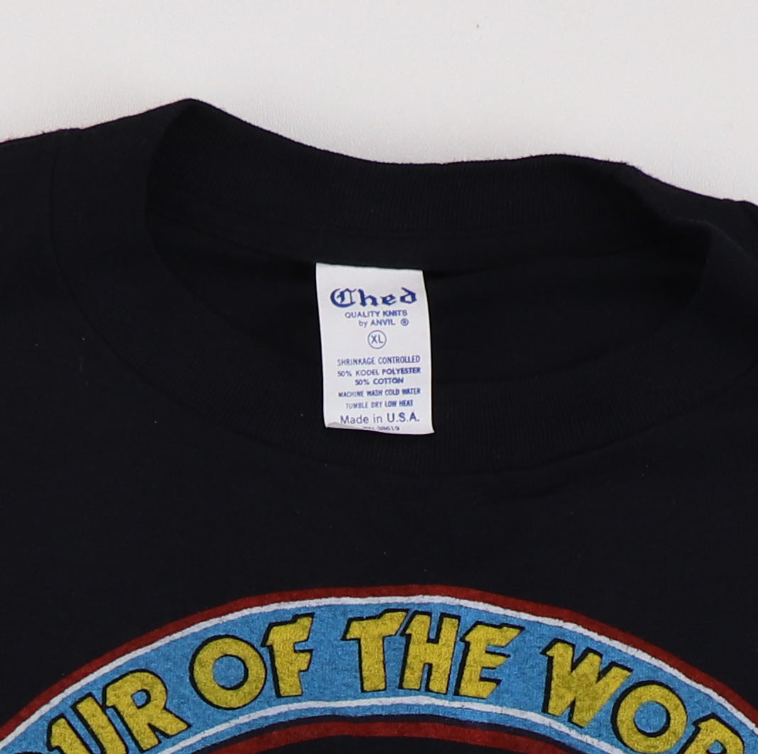 1984 Van Halen Tour Of The World Shirt