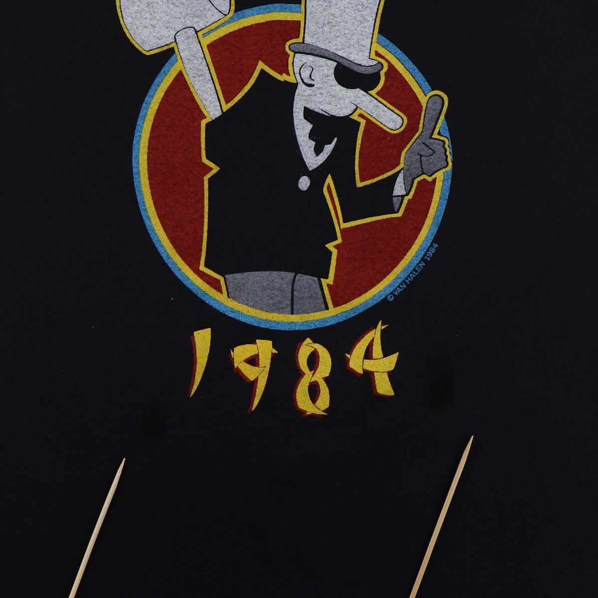 1984 Van Halen Tour Of The World Shirt