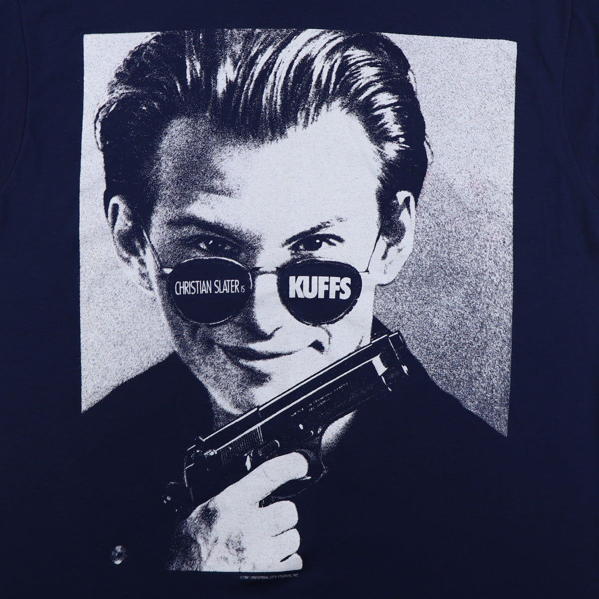 1991 Christian Slater Kuffs Movie Promo Shirt