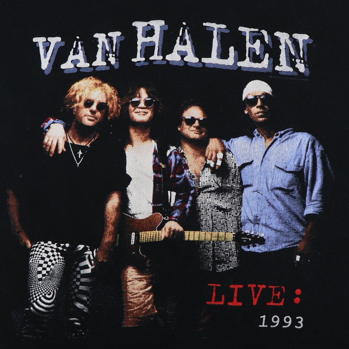 1993 Van Halen World Tour Shirt