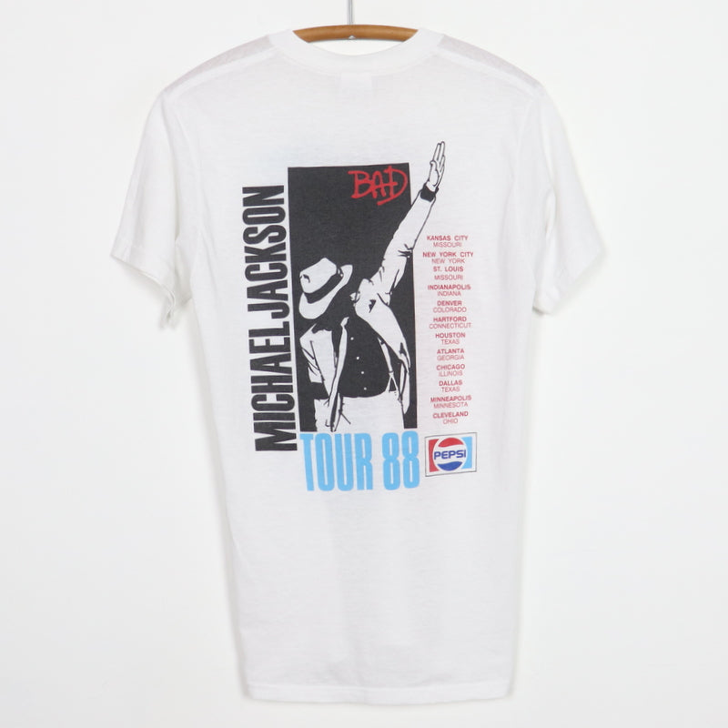 1988 Michael Jackson Bad Tour Shirt