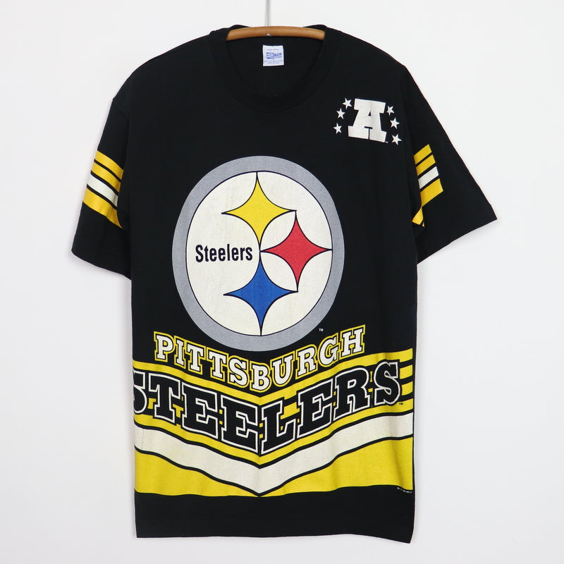 1995 Pittsburgh Steelers Big Print Shirt