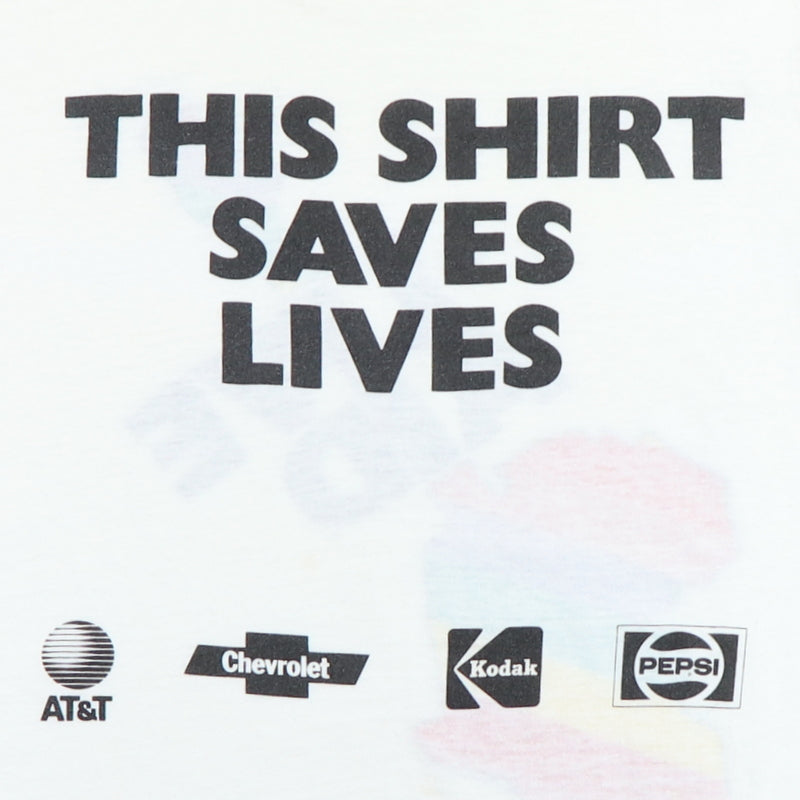 1985 Live Aid This Shirt Saves Lives Shirt