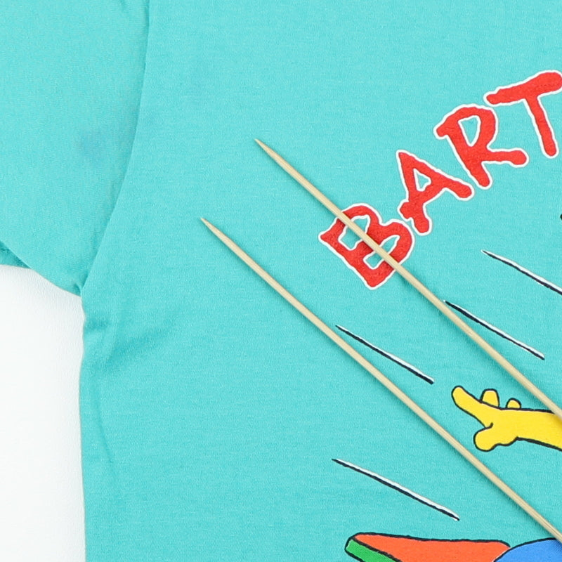1990 Bart Simpson Skateboard Champion Of The Universe Shirt