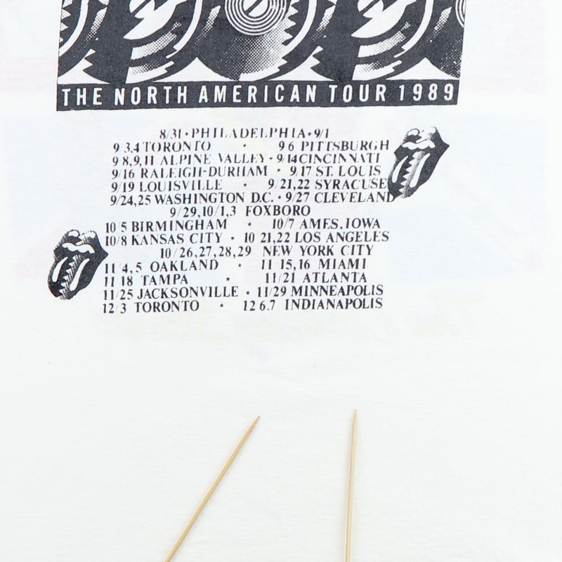 1989 Rolling Stones Steel Wheels Tour Shirt