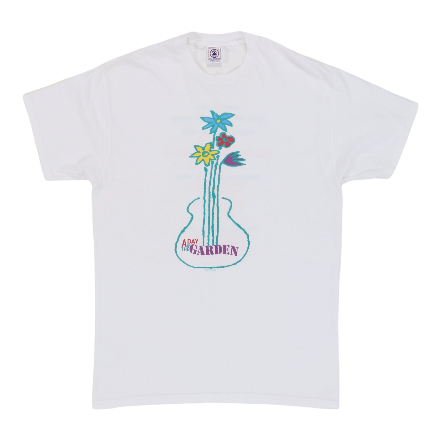 1998 Day In The Garden Woodstock Shirt