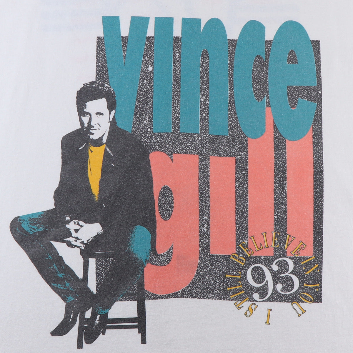 1993 Vince Gill I Still Believe In You Tour Shirt