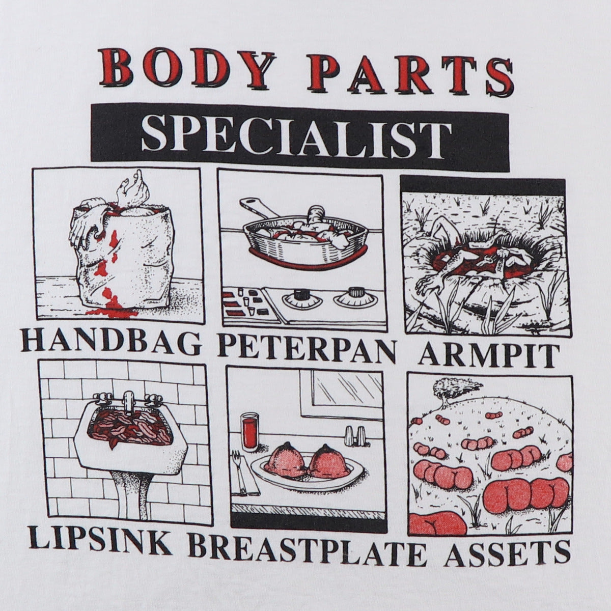 1990s Body Parts Specialist Shirt