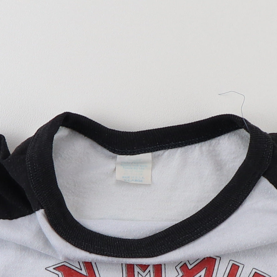 1987 Iron Maiden California Tour Jersey Shirt