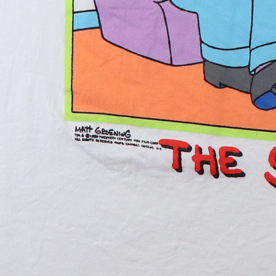 1989 The Simpsons Family Bonding Shirt