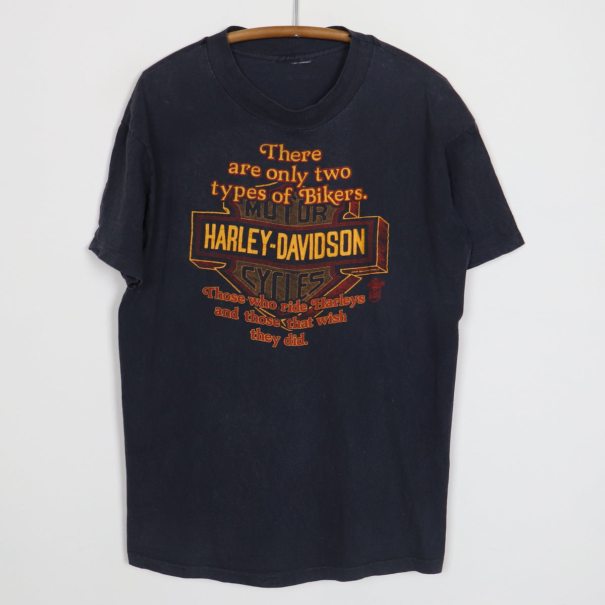 Original vintage 1980s Harley Davidson Fresno California Shirt