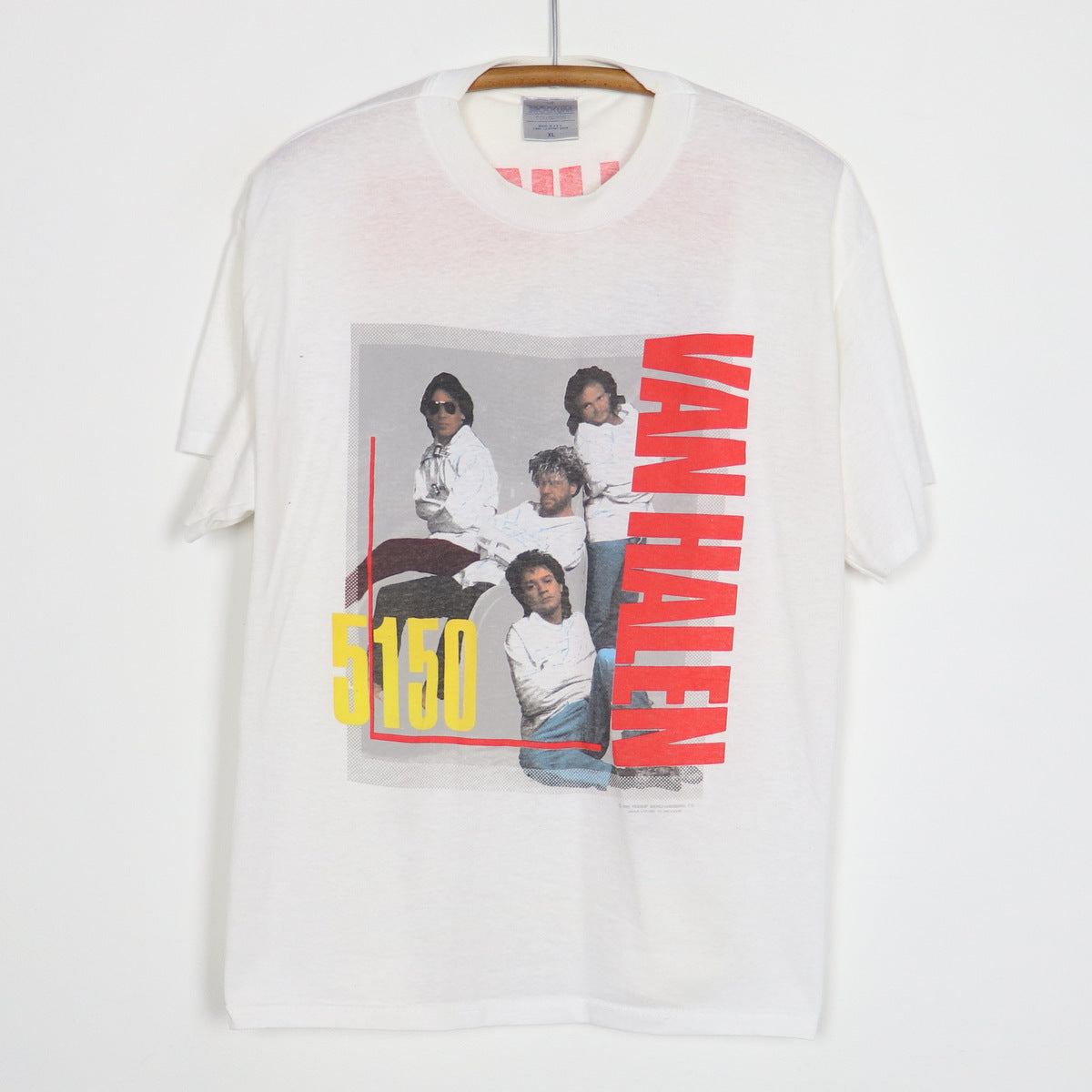 1989 Van Halen 5150 Shirt | Authentic Vintage Tee – WyCo Vintage