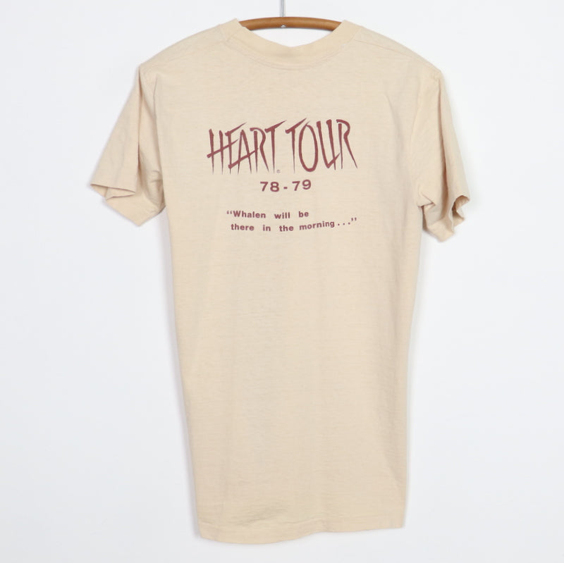 1978 Heart Whalen Inc Rigging Crew Tour Shirt
