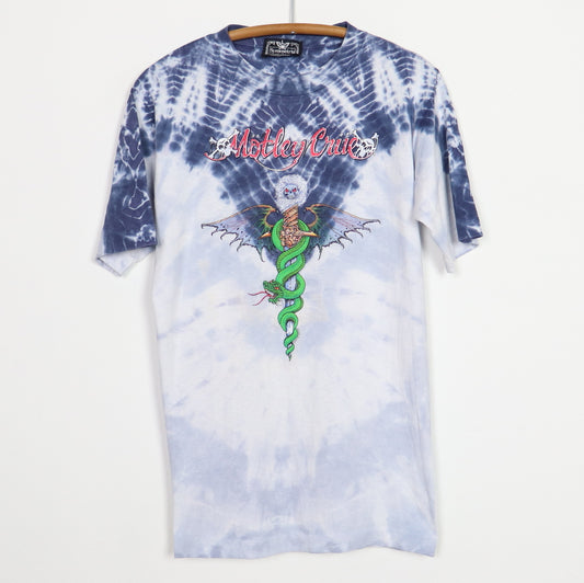 1990s Motley Crue Dr. Feelgood Symmetria Tie Dye Shirt