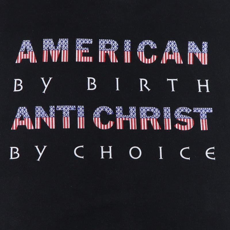 1997 Marilyn Manson American By Birth Antichrist By Choice Shirt