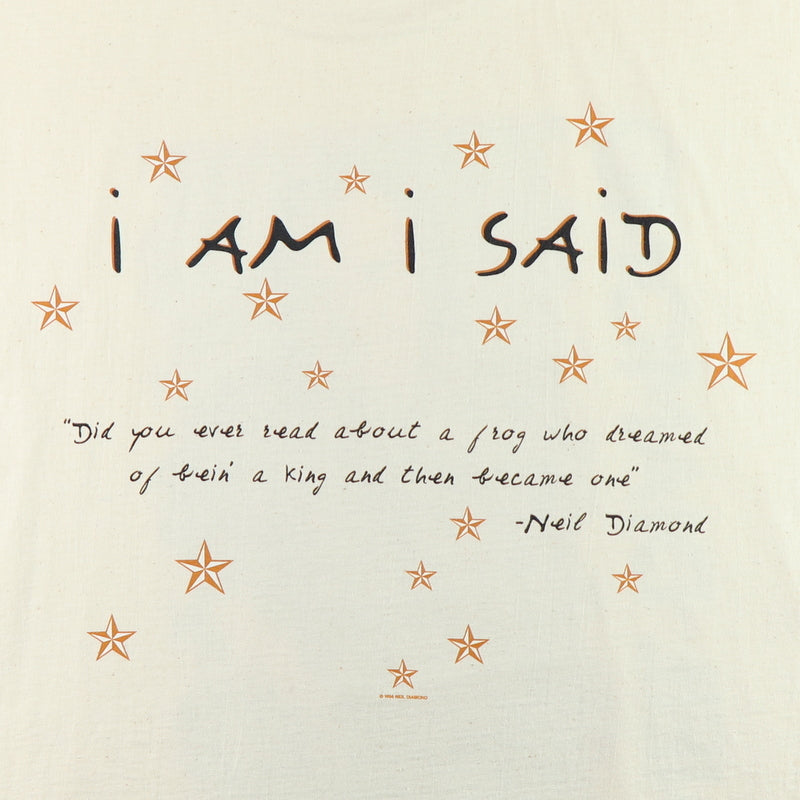 1996 Neil Diamond I am I said Shirt