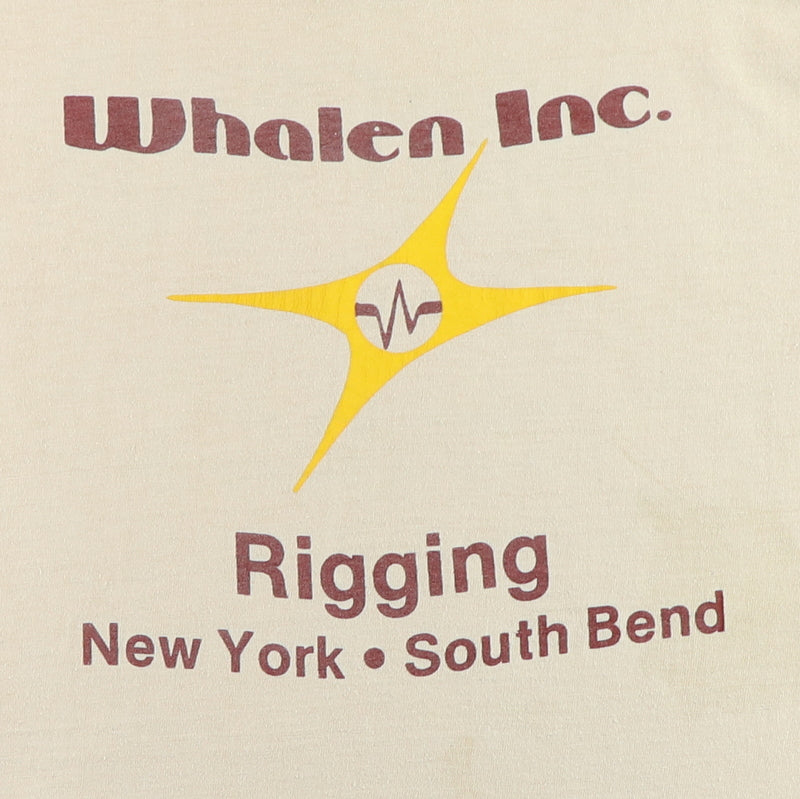 1978 Heart Whalen Inc Rigging Crew Tour Shirt